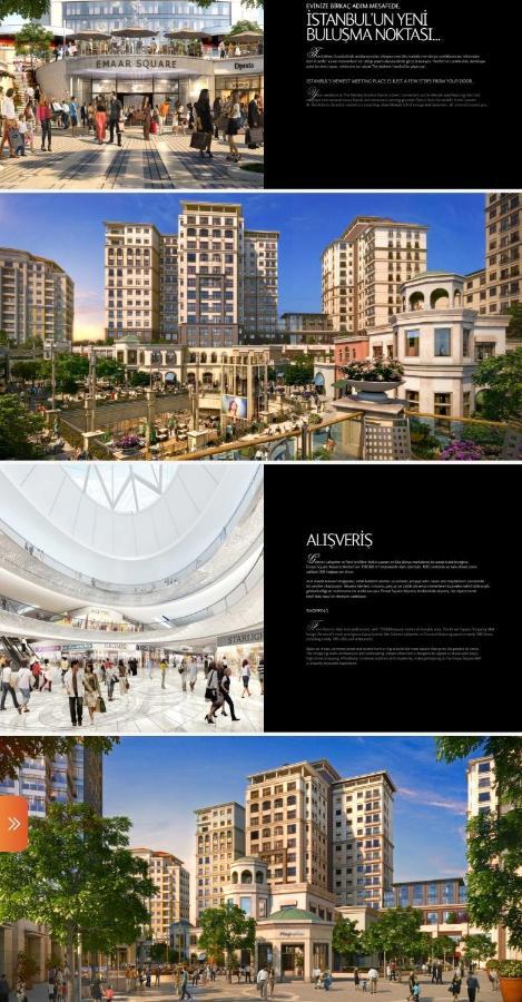Serviced Luxurious 3+1 In Address Emaar Square Κωνσταντινούπολη Εξωτερικό φωτογραφία